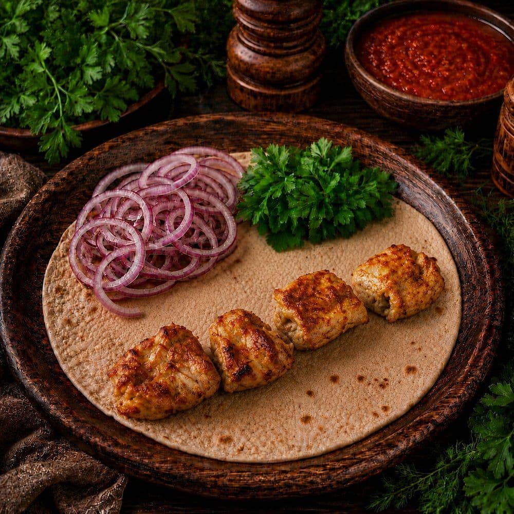 Шашлык из куриных бёдер